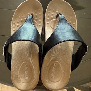 Dream Pairs Women's Flip Flops Black